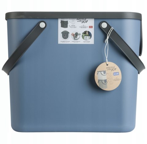 ROTHO KOSZ DO SEGREGACJI ŚMIECI ALBULA 25l BLUE ROTHO KOSZ DO SEGREGACJI ŚMIECI ALBULA 25l BLUE