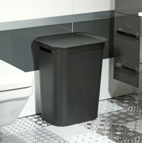 ROTHO KOSZ NA BIELIZNĘ 50 l BRISEN BLACK ROTHO KOSZ NA BIELIZNĘ 50 l BRISEN BLACK
