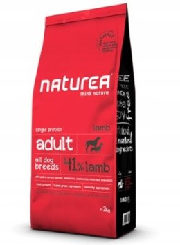 NATUREA NATURALS ADULT JAGNIĘCINA 12KG KARMA DLA PSA