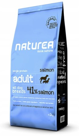 NATUREA NATURALS ADULT ŁOSOŚ 12KG KARMA DLA PSA