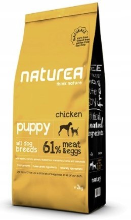 NATUREA NATURALS PUPPY KURCZAK 2KG KARMA DLA PSA