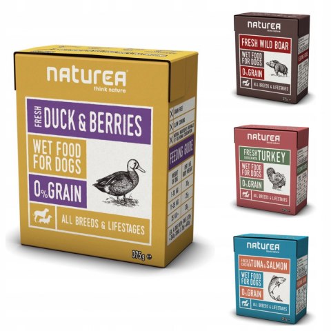 NATUREA KURCZAK Z INDYKIEM BEZZBOŻOWA KARMA PIES NATUREA KURCZAK Z INDYKIEM BEZZBOŻOWA KARMA PIES