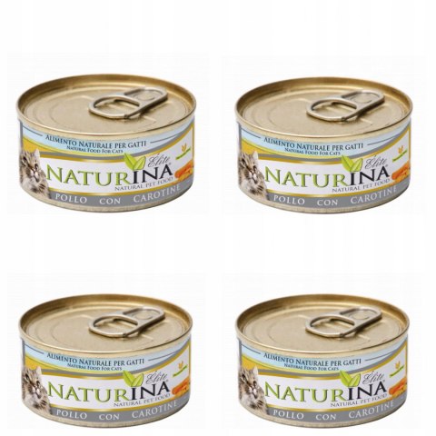 NATURINA KARMA ELITE WET KURCZAK MARCHEW 4x70G KOT