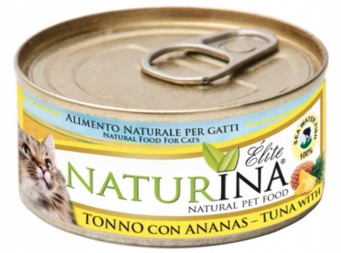 NATURINA KARMA ELITE WET TUŃCZYK ANANAS 4x70G KOT