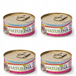 NATURINA KARMA ELITE WET TUŃCZYK KREWETKI 4x70g KOT