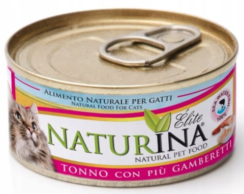 NATURINA KARMA ELITE WET TUŃCZYK KREWETKI 4x70g KOT NATURINA KARMA ELITE WET TUŃCZYK KREWETKI 4x70g KOT