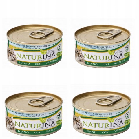 NATURINA KARMA ELITE WET TUŃCZYK SZPARAGI 4x70g KOT NATURINA KARMA ELITE WET TUŃCZYK SZPARAGI 4x70g KOT