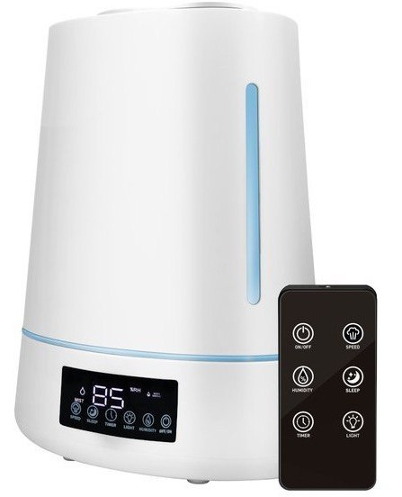ULTRADŹWIĘKOWY NAWILŻACZ POWIETRZA HANKSAIR 4L LED ULTRADŹWIĘKOWY NAWILŻACZ POWIETRZA HANKSAIR 4L LED