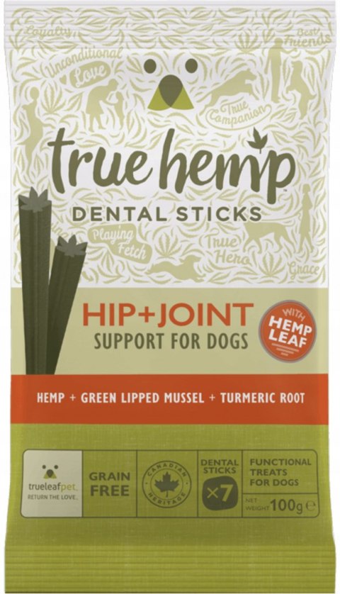 TRUE HEMP DENTAL STICK KONOPIE BIODRA + STAWY 125G