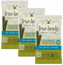 TRUE HEMP DENTAL STICK KONOPIE USPOKAJAJĄCE 3X125G