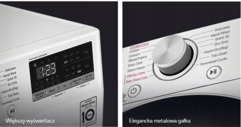 PRALKO SUSZARKA LG F4DN409S0 1400 OBR 9/5 Wi-Fi PRALKO SUSZARKA LG F4DN409S0 1400 OBR 9/5 Wi-Fi