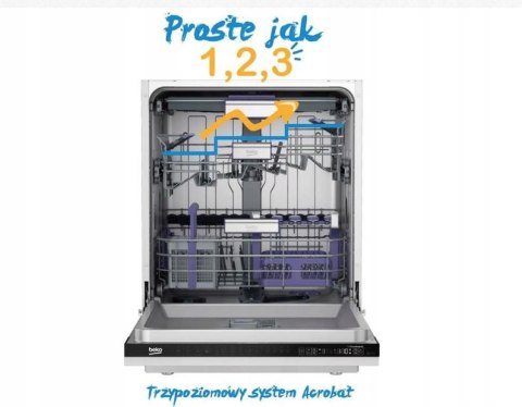 ZMYWARKA BEKO DFS28122X SREBRNA 45CM