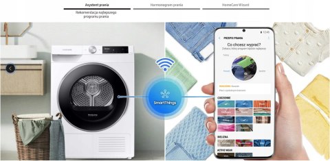 SUSZARKA DO UBRAŃ SAMSUNG DV80T6220LH 8KG Wi-Fi SUSZARKA DO UBRAŃ SAMSUNG DV80T6220LH 8KG Wi-Fi