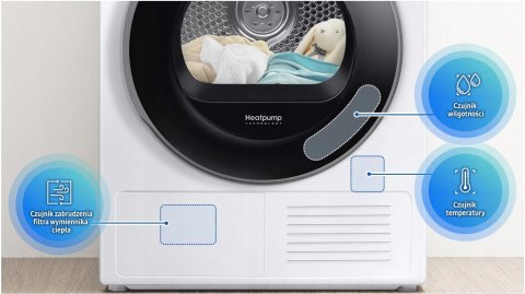 SUSZARKA DO UBRAŃ SAMSUNG DV80T6220LH 8KG Wi-Fi SUSZARKA DO UBRAŃ SAMSUNG DV80T6220LH 8KG Wi-Fi