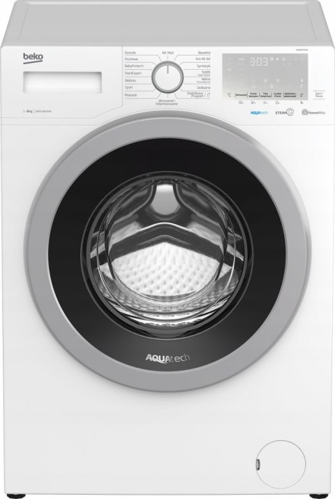 PRALKA BEKO EWUE8736N 8KG 1400 OBR STEAM Wi-Fi