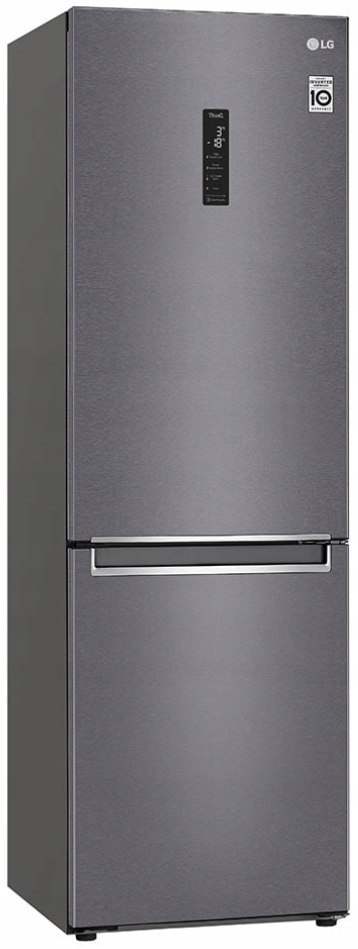 LODÓWKA LG GBB61DSHMN 186 CM SREBRNA NOFROST Wi-Fi
