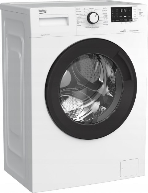 PRALKA BEKO WUV8612XAWS 1200 OBR 8 KG Steam Cure