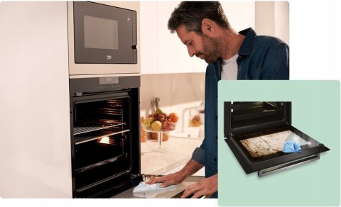 PIEKARNIK ZABUDOWA BEKO BIR35402XMS Simple Steam