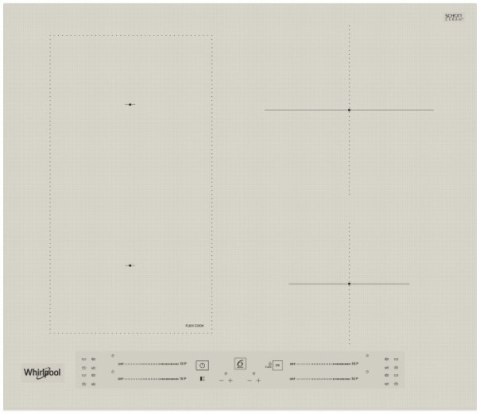 PŁYTA INDUKCYJNA ZABUDOWA WHIRLPOOL WL S2760 BF/S