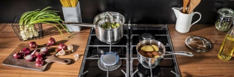 KUCHNIA GAZOWA AMICA 510GE3.33ZpTaF(Xx) Inox Grill