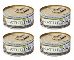 KARMA DLA KOTA NATURINA ELITE WET TUŃCZYK HOMAR 4x70g