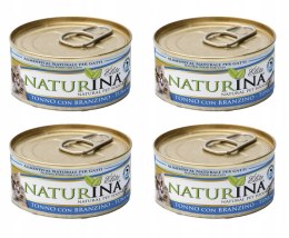 KARMA DLA KOTA NATURINA ELITE WET TUŃCZYK OKOŃ 4x70g
