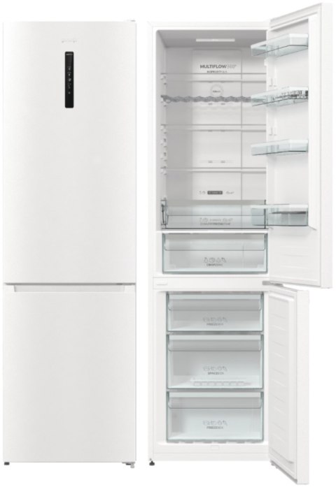 LODÓWKA GORENJE NRK6202AW4 200CM 331L No Frost Led