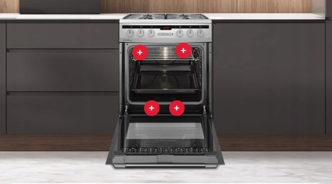 KUCHNIA AMICA 6118GEH3.33PaHZpTaAi(Xx) Steam Grill
