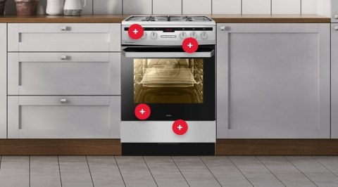 KUCHNIA AMICA 6118GEH3.33PaHZpTaAi(Xx) Steam Grill