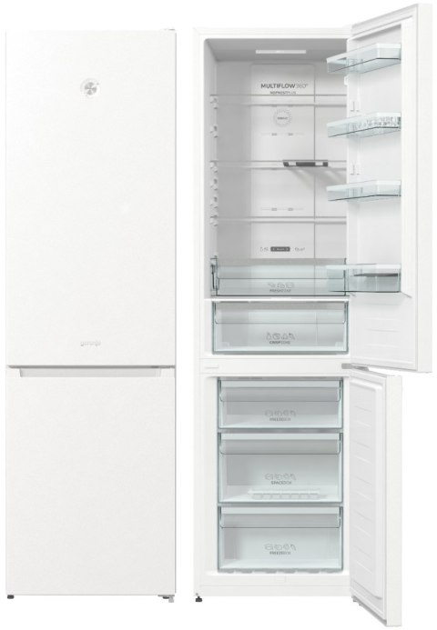 LODÓWKA GORENJE NRK6201SYW 200 CM No Frost Plus