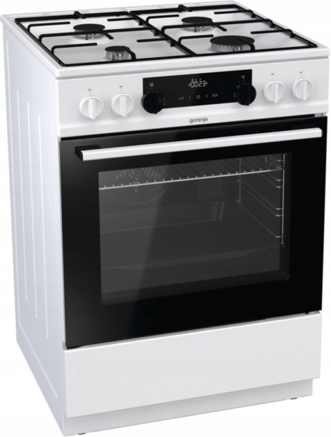 KUCHNIA GAZOWO ELEKTRYCZNA GORENJE KS635W Steam Grill