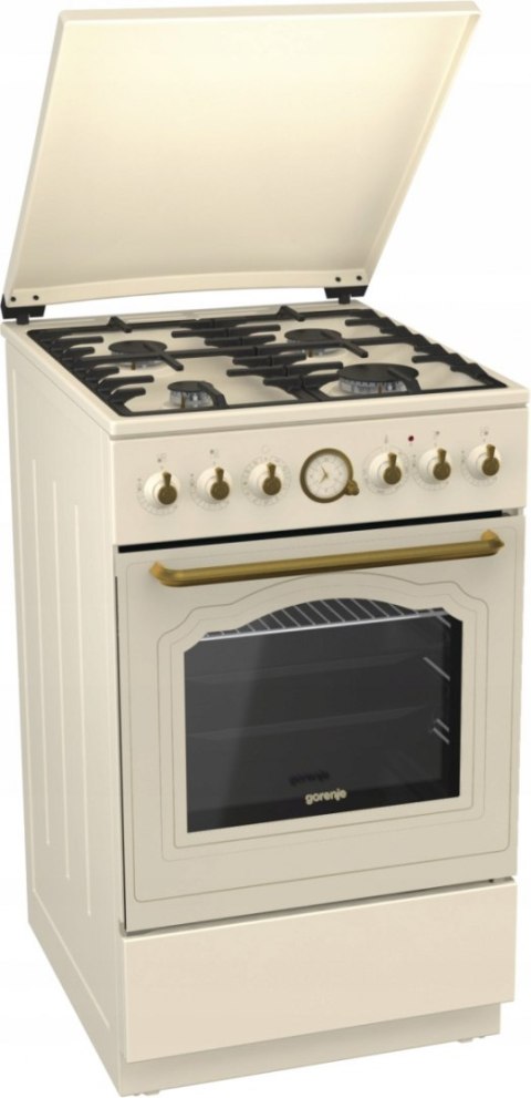 KUCHNIA GAZOWO ELEKTRYCZNA GORENJE KS5251CLI AquaClean Steam RETRO