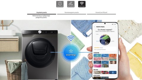 PRALKA SAMSUNG WW90T954ASX EcoBubble Inverter WiFi