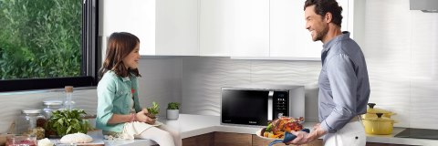 KUCHENKA MIKROFALOWA SAMSUNG MG23F301TAS Grill