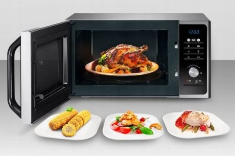 KUCHENKA MIKROFALOWA SAMSUNG MG23F301TAS Grill
