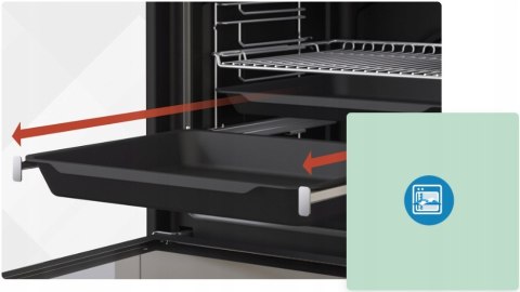 PIEKARNIK ZAB BEKO BBIM14300WMS Steam Shine Grill PIEKARNIK ZAB BEKO BBIM14300WMS Steam Shine Grill