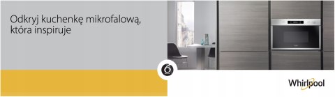 MIKROFALA DO ZABUDOWY WHIRLPOOL AMW 440/IX Inox Technologia 3D MIKROFALA DO ZABUDOWY WHIRLPOOL AMW 440/IX Inox Technologia 3D