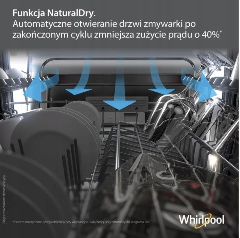 ZMYWARKA WHIRLPOOL W7I HP42 L 9,5 L 15 KPL Natural Dry ZMYWARKA WHIRLPOOL W7I HP42 L 9,5 L 15 KPL Natural Dry