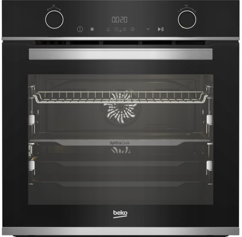 PIEKARNIK BEKO BBVM13400XPS Steam Shine, Pyroliza, Split & Cook, Grill