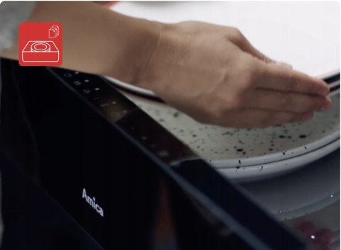 SZUFLADA DO NACZYŃ AMICA AWDM6W Q-TYPE 22 L Sterowanie sensorowe SZUFLADA DO NACZYŃ AMICA AWDM6W Q-TYPE 22 L Sterowanie sensorowe