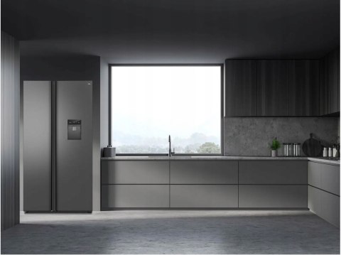 LODÓWKA SIDE BY SIDE TCL RP631SSE0 631L Inwerter MultiAirFlow Total NoFrost