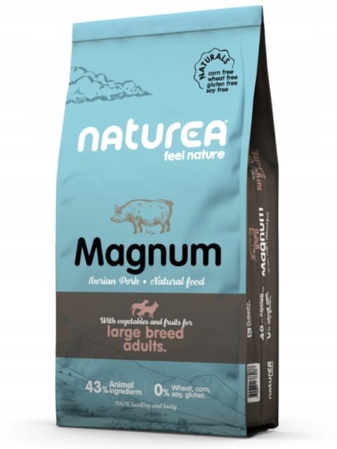 NATUREA NATURALS MAGNUM KARMA DLA PSÓW DUŻYCH IBERYJSKA WIEPRZOWINA 12 KG