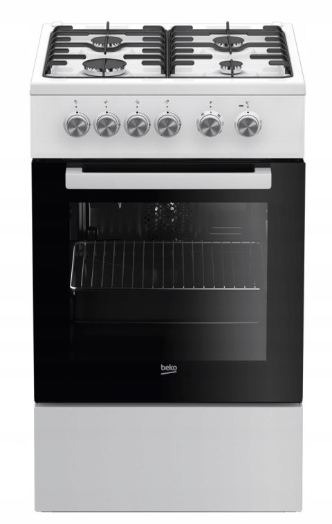 KUCHNIA GAZOWO ELEKTRYCZNA BEKO FSE52020DWD 55 L Steam Shine Grill Booster KUCHNIA GAZOWO ELEKTRYCZNA BEKO FSE52020DWD 55 L Steam Shine Grill Booster