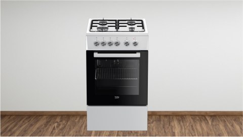 KUCHNIA GAZOWO ELEKTRYCZNA BEKO FSE52020DWD 55 L Steam Shine Grill Booster KUCHNIA GAZOWO ELEKTRYCZNA BEKO FSE52020DWD 55 L Steam Shine Grill Booster