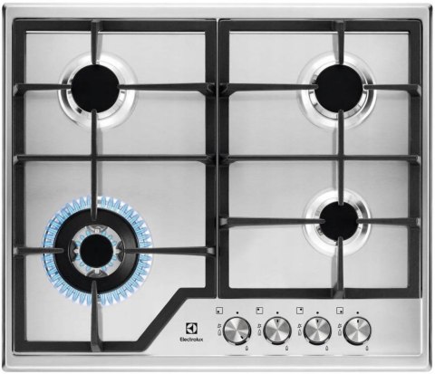 PŁYTA GAZOWA DO ZABUDOWY ELECTROLUX CGS6436BX Inox, Zintegrowana zapalarka