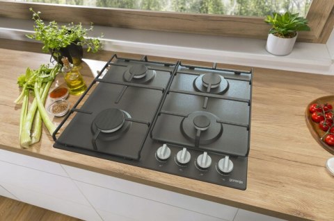 PŁYTA GAZOWA DO ZABUDOWY GORENJE G640EXB Zapalarka gazu, Ruszt emaliowany PŁYTA GAZOWA DO ZABUDOWY GORENJE G640EXB Zapalarka gazu, Ruszt emaliowany