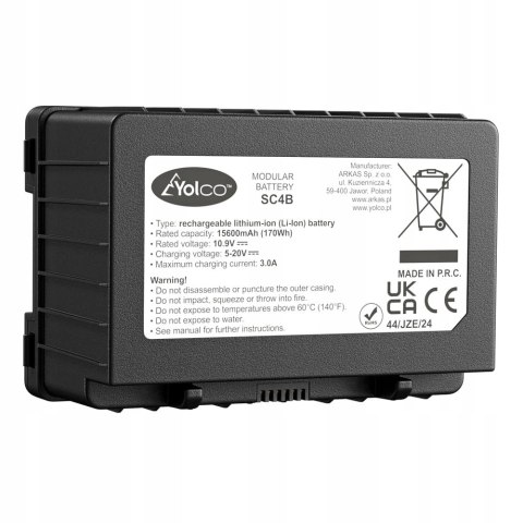 BATERIA MODUŁOWA DO LODÓWEK PRZENOŚNYCH YOLCO SC4B BLACK BATERIA MODUŁOWA DO LODÓWEK PRZENOŚNYCH YOLCO SC4B BLACK