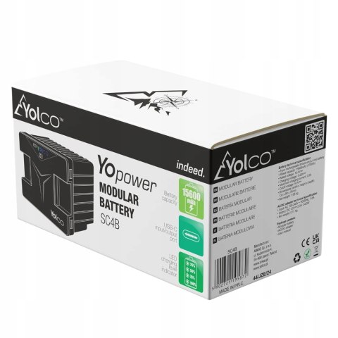 BATERIA MODUŁOWA DO LODÓWEK PRZENOŚNYCH YOLCO SC4B BLACK BATERIA MODUŁOWA DO LODÓWEK PRZENOŚNYCH YOLCO SC4B BLACK