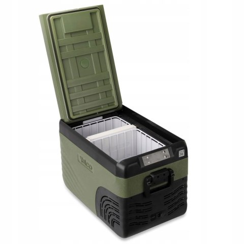 LODÓWKA TURYSTYCZNA YOLCO KX30 GREEN 25L / 28L 2 komory chłodzące Bluetooth LODÓWKA TURYSTYCZNA YOLCO KX30 GREEN 25L / 28L 2 komory chłodzące Bluetooth