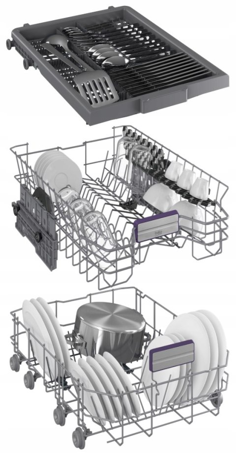 ZMYWARKA BEKO BDFS26123WQ 8,7 L 11 kpl 3 - Szuflada ZMYWARKA BEKO BDFS26123WQ 8,7 L 11 kpl 3 - Szuflada
